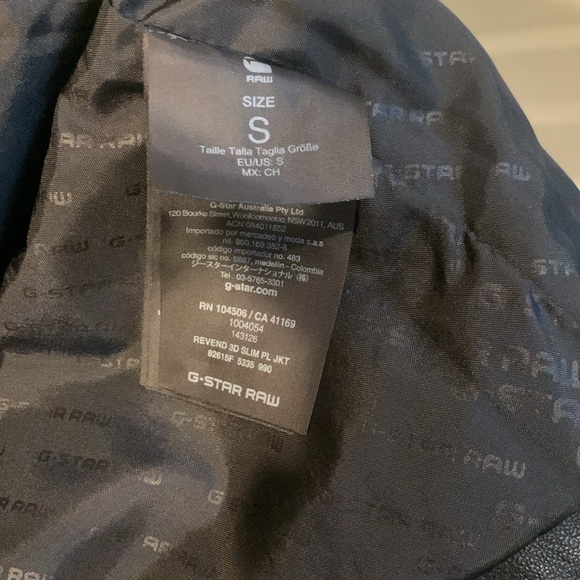 G-STAR RAW Men’s Leather Jacket - Picture 15 of 16